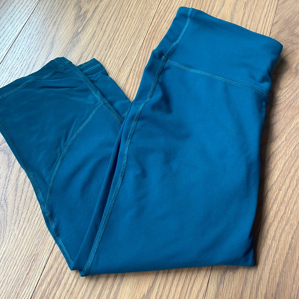 Cropped Green Active leggings